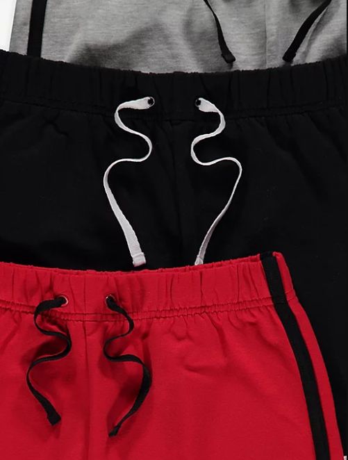 Трикотажные шорты с легкой флисовой байкой для ребенка 1 шт. (красные)