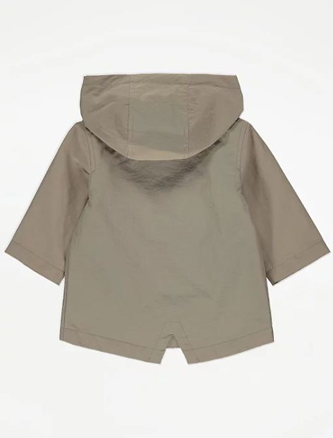 Легкая, удлиненная куртка с капюшоном для ребенка