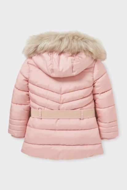 Тепла куртка для дівчинки